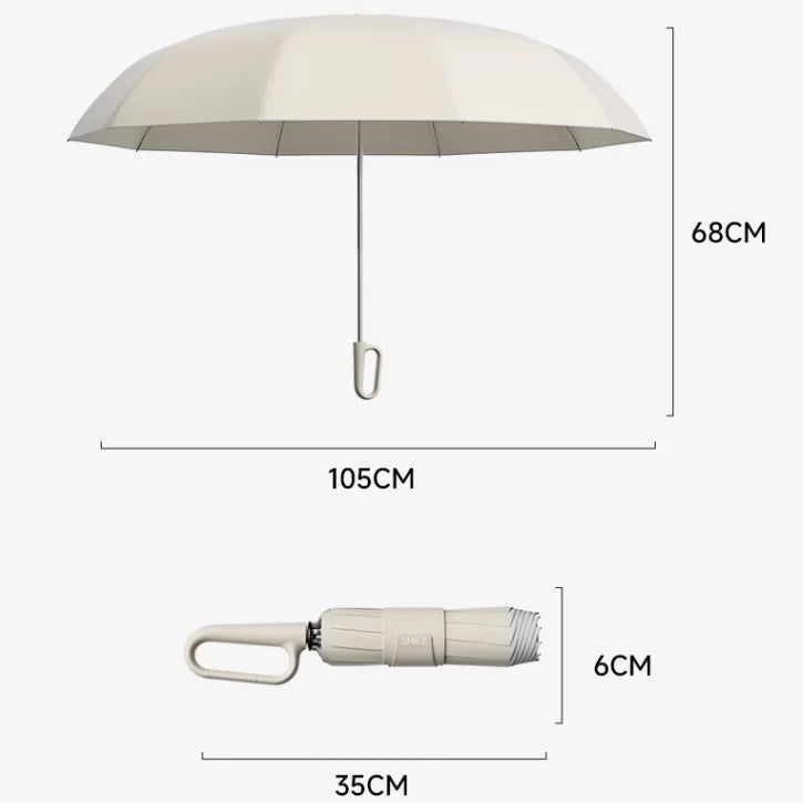 🌂Hopfällbart parasoll för både regn och solsken