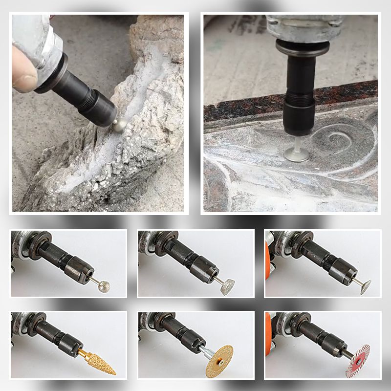 🔥Modifierad adapter för vinkelslip