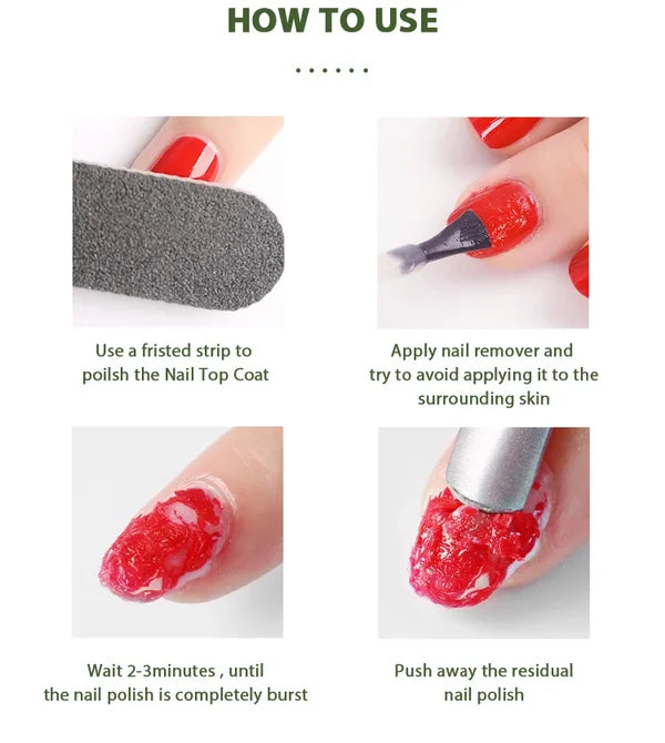 ✨50% RABATT NU!✨2026 NY uppgraderad magisk nagellacksborttagare – snabb borttagning av nagellack💅