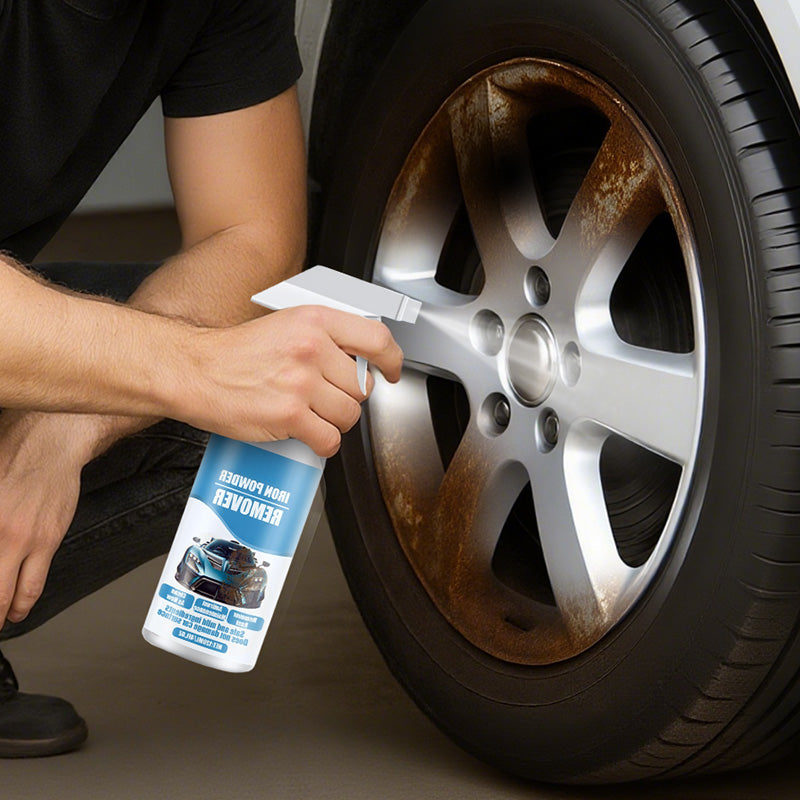 🔥Spray för borttagning av rost och järnpartiklar från bilar