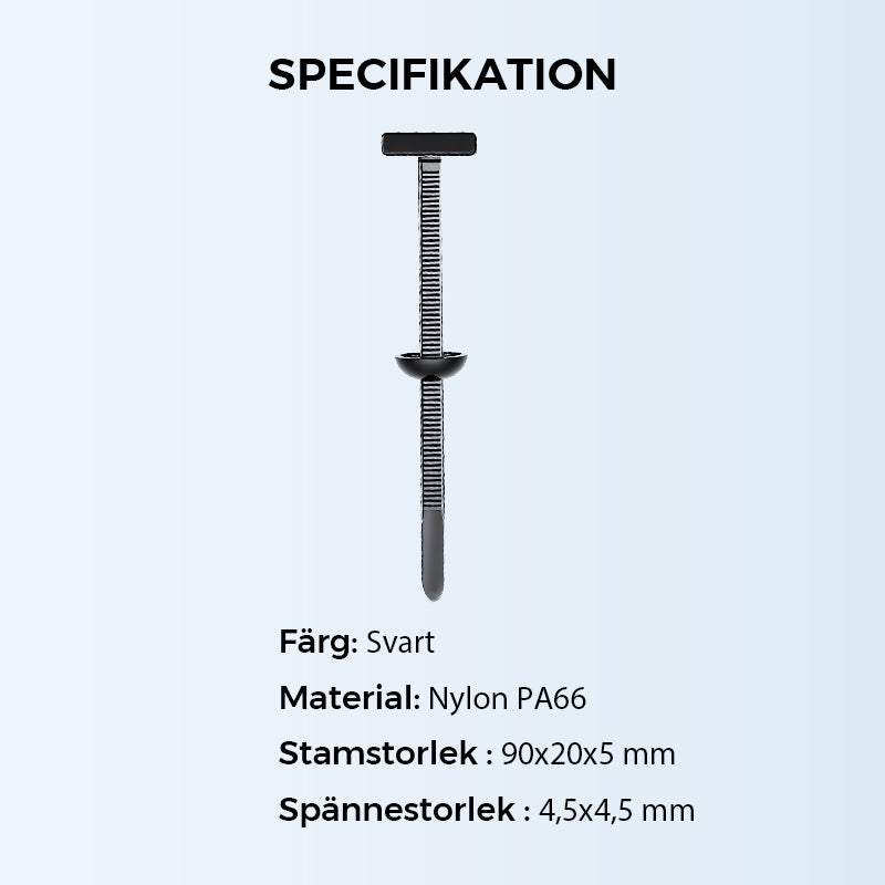 ✨Industriella kabelband – säkra fästelement för hemmet och DIY🚗