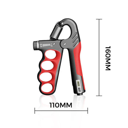 Justerbar handgreepstränare med elektronisk avläsnin