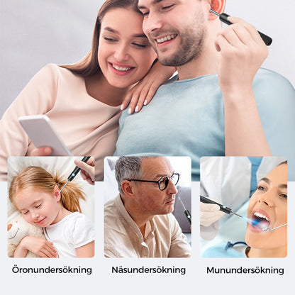 Visuell Elektriskt Verktyg för Öronvax Borttagning