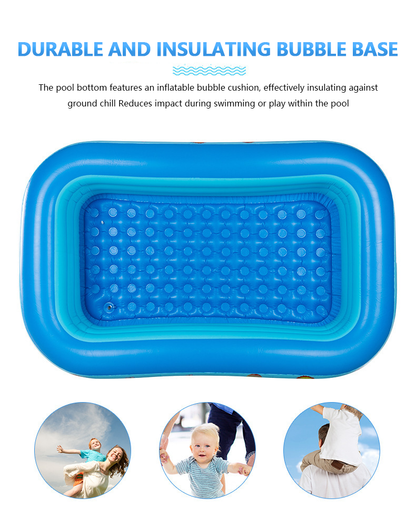 🌊 Hem Uppblåsbar simbassäng, gratis uppblåsbar pump, ⌛50% rabatt under en begränsad tid 💥