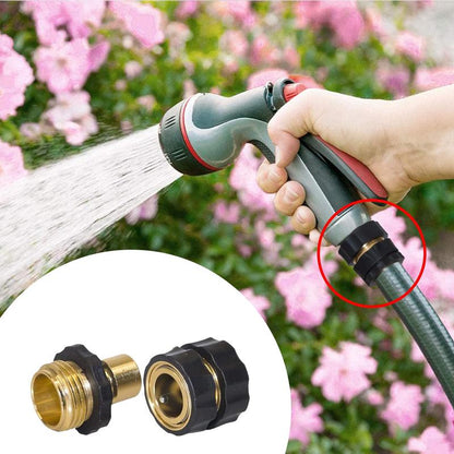 🚰 50% RABATT! 🔗 3/4 Tum Han- & Honkoppling för Trädgårdsslang – Rostfri, Läckagesäker & Perfekt För Trädgårdsbevattning 🌿