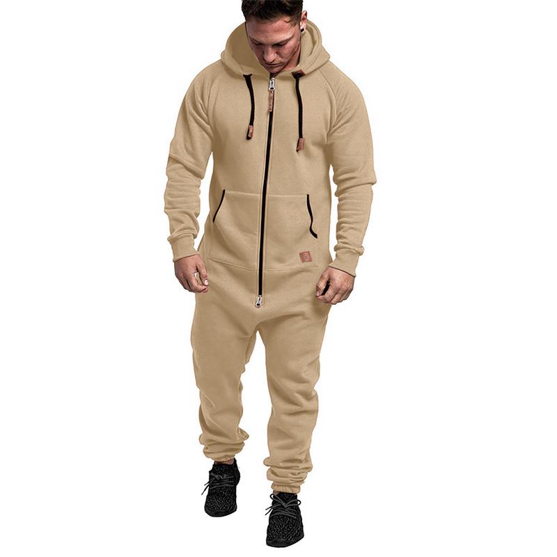 🎁2026 Nyheter 49 % RABATT💥Huvtröja i fleece, enfärgad jumpsuit