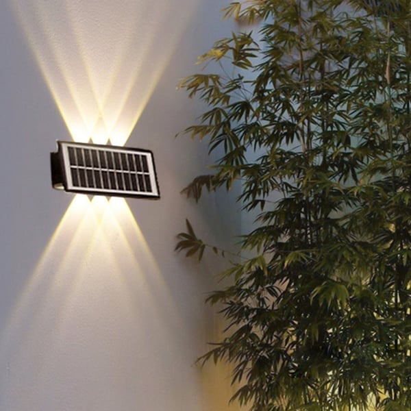 ✨ Erbjudande under begränsad tid ✨- Solcellsvägglampa för utomhusbruk