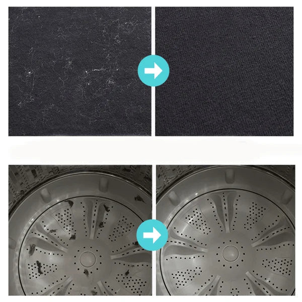 🧼 Flytande hårfilter 🚿– fångar upp hår och ludd i tvättmaskiner, handfat och badkar, förhindrar stopp och är lätt att rengöra 🐾📦
