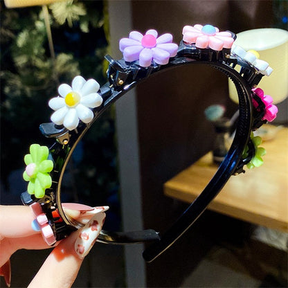 🎀 50% RABATT✨Söta flätade hårnål, fin dekoration för flickor