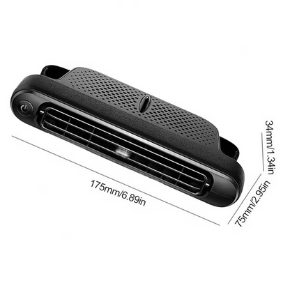 ❄️Sommarens heta rea❄️Dual Turbo USB bilstolsfläkt - bakre kuddfläkt med hög vindstyrka
