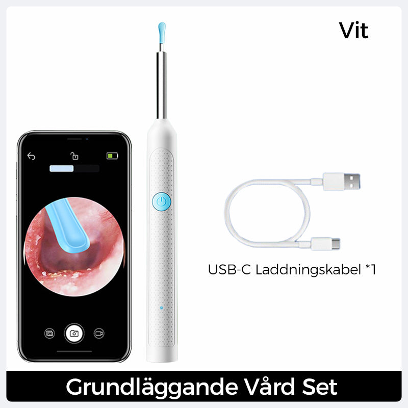 Visuell Elektriskt Verktyg för Öronvax Borttagning