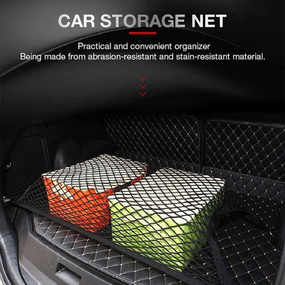 🚗 50% RABATT NU! Elastisk nätväska för bilen – förvaringsutrymme, säkerhetsbarriär & praktisk organisering 🧺🛡️