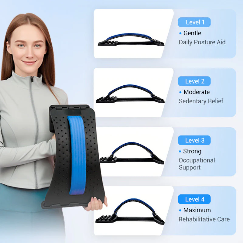 💥Få 60% rabatt för dig!🔥Magnetterapi-Akupunktur-Massage-Ländryggssträckare