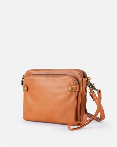👜 60% RABATT! ✨ Läder Crossbody & Clutch Set – Lätt, Flera Fack & Tidslös Design för Vardag och Kväll 👜