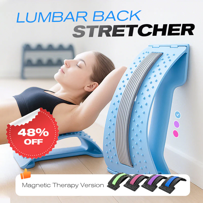 💥Få 60% rabatt för dig!🔥Magnetterapi-Akupunktur-Massage-Ländryggssträckare