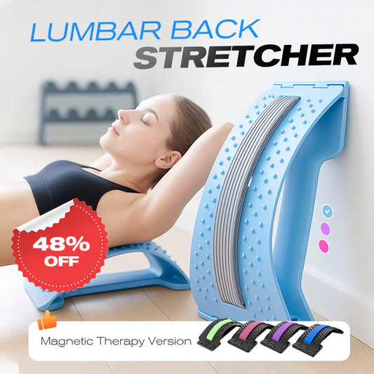 💥Få 60% rabatt för dig!🔥Magnetterapi-Akupunktur-Massage-Ländryggssträckare