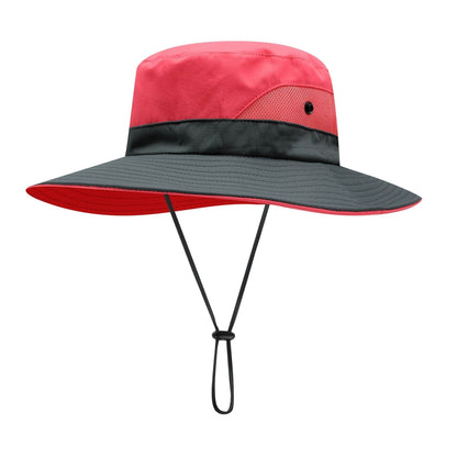 🔥 Solhatt för utomhusbruk, parhatt för fiskare, hopfällbar sommarsolhatt