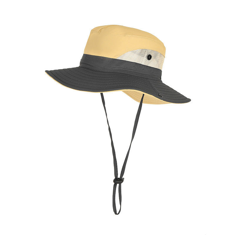 🔥 Solhatt för utomhusbruk, parhatt för fiskare, hopfällbar sommarsolhatt