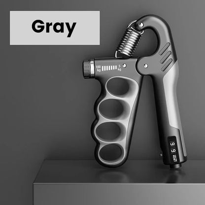 Justerbar handgreepstränare med elektronisk avläsnin