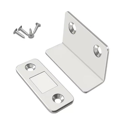 🔥⏰Köp 1 Få 1 gratis 🧲 Icke-Perforerad Magnetisk Dörrstängare – Enkel Installation, Tyst Stängning & Justerbar Kraft för Hem/Kontor 🔧✨📦
