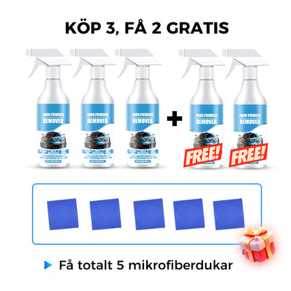 🔥Spray för borttagning av rost och järnpartiklar från bilar