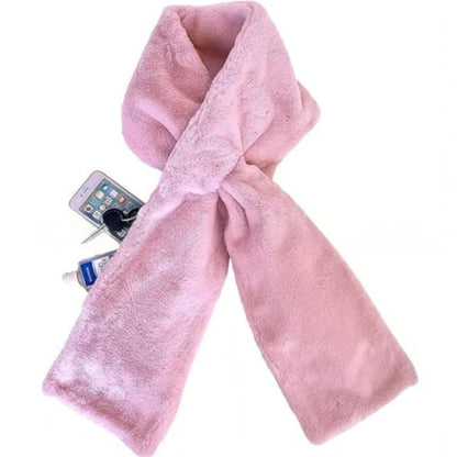 🧣 Halsduk utan stängning med ficka med dragkedja från Sprigs