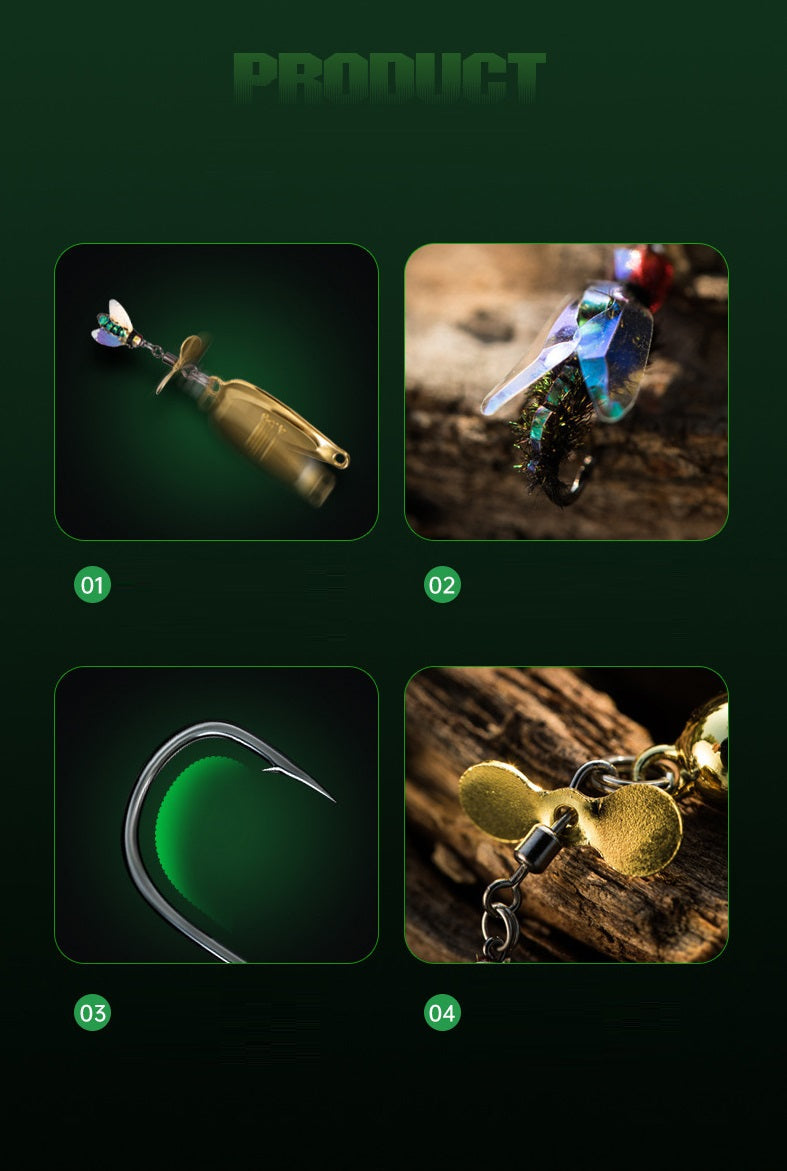 🔥Fishing Propeller Sequins Lures Bait
