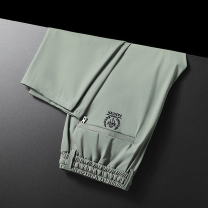 🩳 60% RABATT! 🏃 Unisex Snabbtorkande Ultra Stretchiga Byxor – Svalkande, Silkeslena & Bekväma för Rörelse ✨