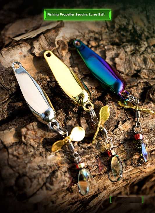 🔥Fishing Propeller Sequins Lures Bait