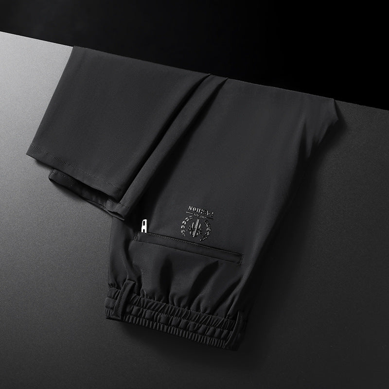 🩳 60% RABATT! 🏃 Unisex Snabbtorkande Ultra Stretchiga Byxor – Svalkande, Silkeslena & Bekväma för Rörelse ✨