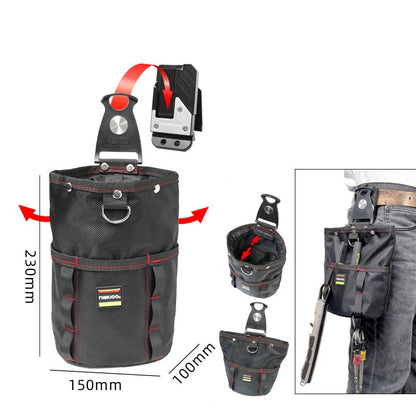 Verktygsväska med klämfäste för bältet