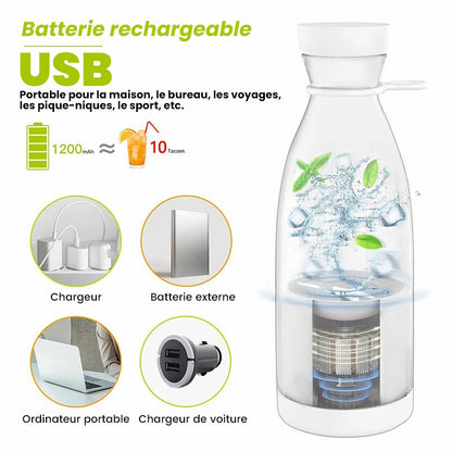 🎄 Offres Spéciales pour Noël 🎄 Extracteur de Jus Portable Best-Seller | 🌟 Savourez du jus frais à tout moment, partout !