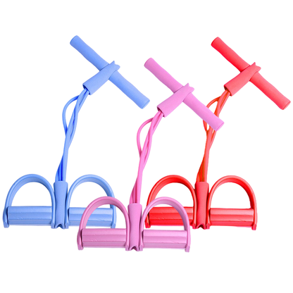 🎁Begränsad tid 50% rabatt⏳21 Fitness Resistance Bands-4 Tube Pedal Ankle Puller
