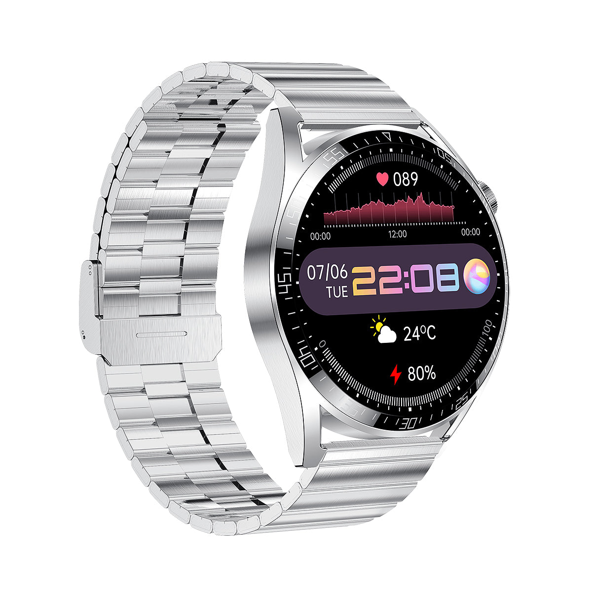 "❤️ Hälsopaket: Watch 4 Pro + Hälsoapp 📊 Spårning av SLEEP/HR/SpO2 ⚡ 7-dagars Batteritid 🎁 Just Nu: 55% Rabatt + Fri Retur"
