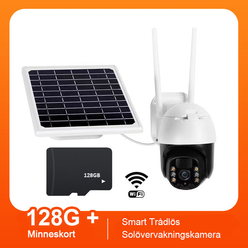 🔈🔈60% rabatt🎥Smart trådlös solövervakningskamera 🎁Gratis frakt