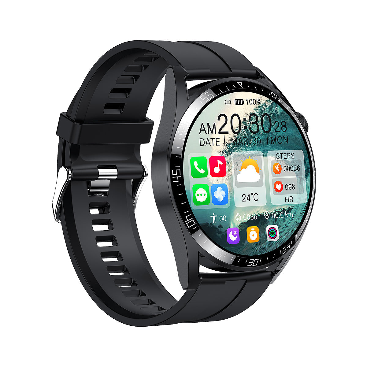 "❤️ Hälsopaket: Watch 4 Pro + Hälsoapp 📊 Spårning av SLEEP/HR/SpO2 ⚡ 7-dagars Batteritid 🎁 Just Nu: 55% Rabatt + Fri Retur"