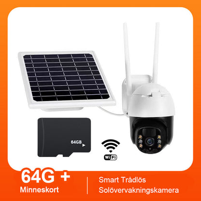 🔈🔈60% rabatt🎥Smart trådlös solövervakningskamera 🎁Gratis frakt