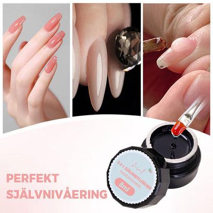 🔥3-i-1 Självnivellerande Nagelbyggargel