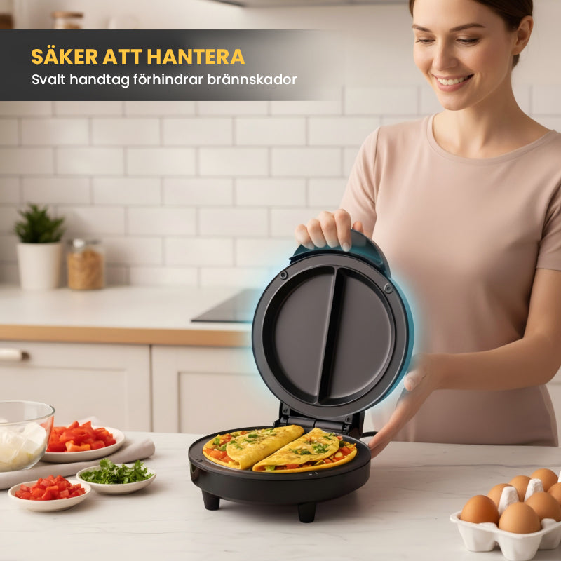 🔥🎁Nyhet 50 % RABATT🔥Multifunktionell elektrisk non-stick-frukostgrill