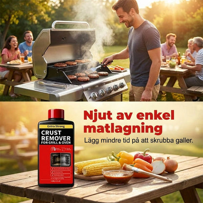 Kraftfullt rengöringsmedel för ugn och grill