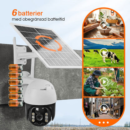 🔈🔈50% rabatt🎥Smart trådlös solövervakningskamera🎁Gratis frakt
