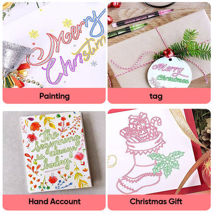 🎨🖌️Färgläggning Lightstick Graffiti Överstrykningspennor