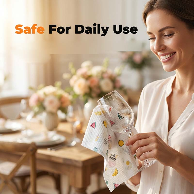 🧼 50 % RABATT NU! ✨ Engångsduk – passar alla ytor och lämnar inga repor – luddfri, absorberande och perfekt för glas, skärmar eller köket – släng efter användning 🗑️