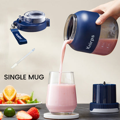 🔥Säljer mycket🔥 Uppladdningsbar juicepresskopp Mini bärbar personlig mixer