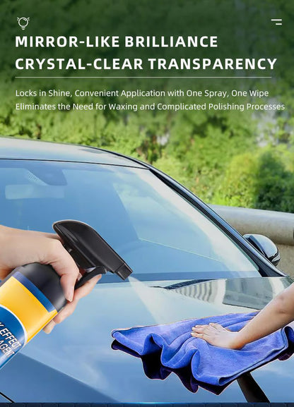 🏆️ Sista dagen Köp 2 få 1 gratis 🚗🫧Advanced Car Snabbverkande lackeringsmedel Spray