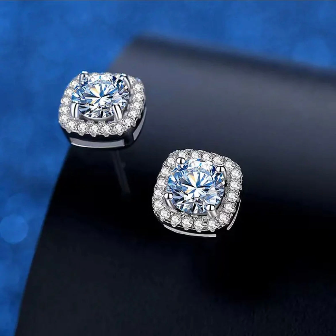 💎Örhängen med moissanit – Strålande glans, allergivänliga och perfekta för vardaglig elegans eller som present 💍