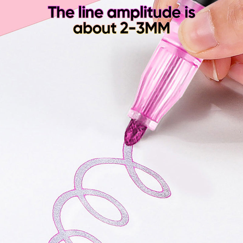 🎨🖌️Färgläggning Lightstick Graffiti Överstrykningspennor