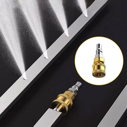 🔥Vatten- och luftdubbelriktat rengöringsverktyg för radiatorer i bilar (ingen demontering krävs)