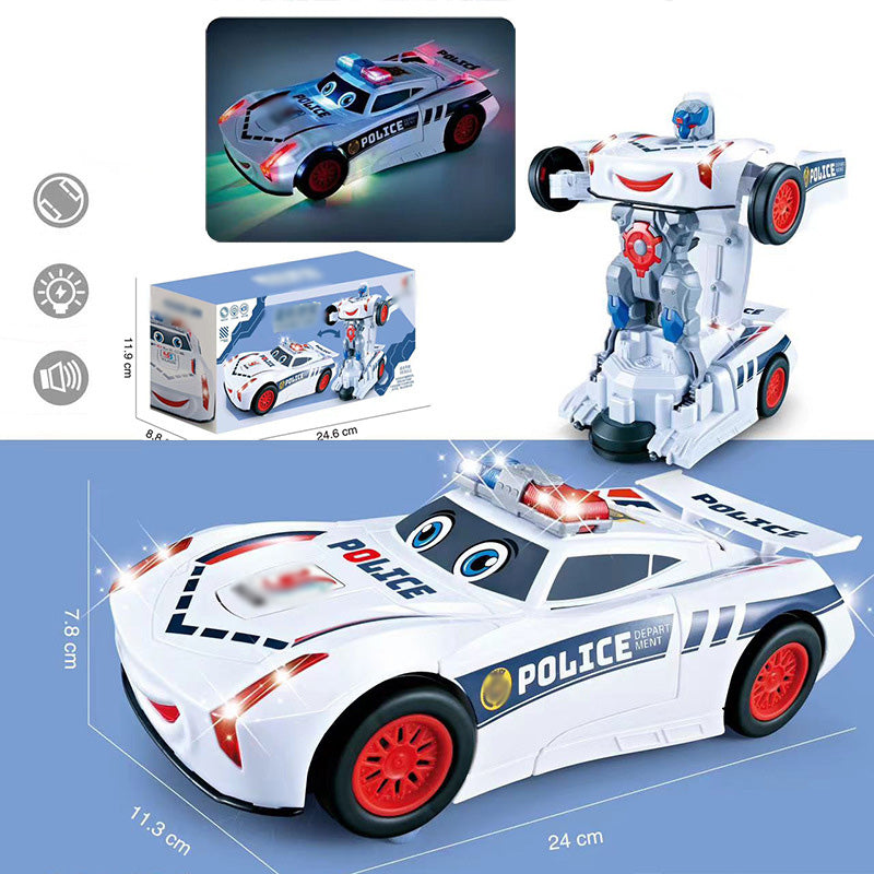 🔥2026 HOT SALE🔥 Elektrisk universell deformationspolisleksaksbil