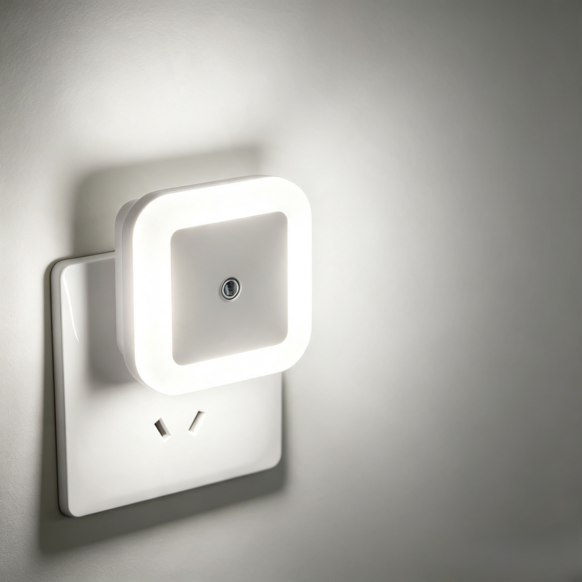 🎉 Rea 2026 – Över 88 000 sålda! 🌙 LED-nattlampa med stickkontakt – sensor som aktiveras från skymning till gryning och varmvitt sken 🏠